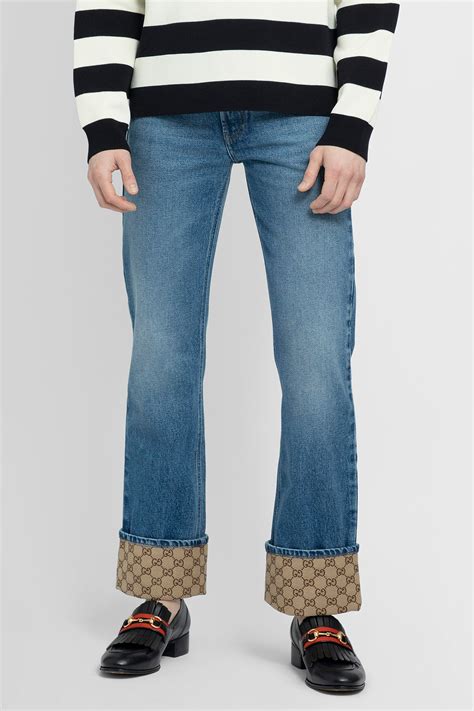 pantalone uomo gucci|Gucci Jeans & Denim for Men .